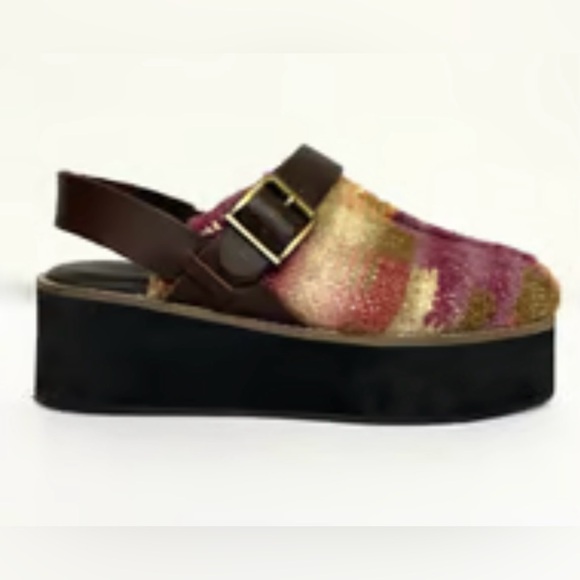 Free People Multicolor Platform Mules - Picture 3 of 12